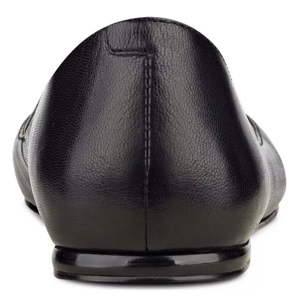 Nine West Speakup Round Toe Slip-on Ballet Flats Black 9.5 - Picture 4 of 8